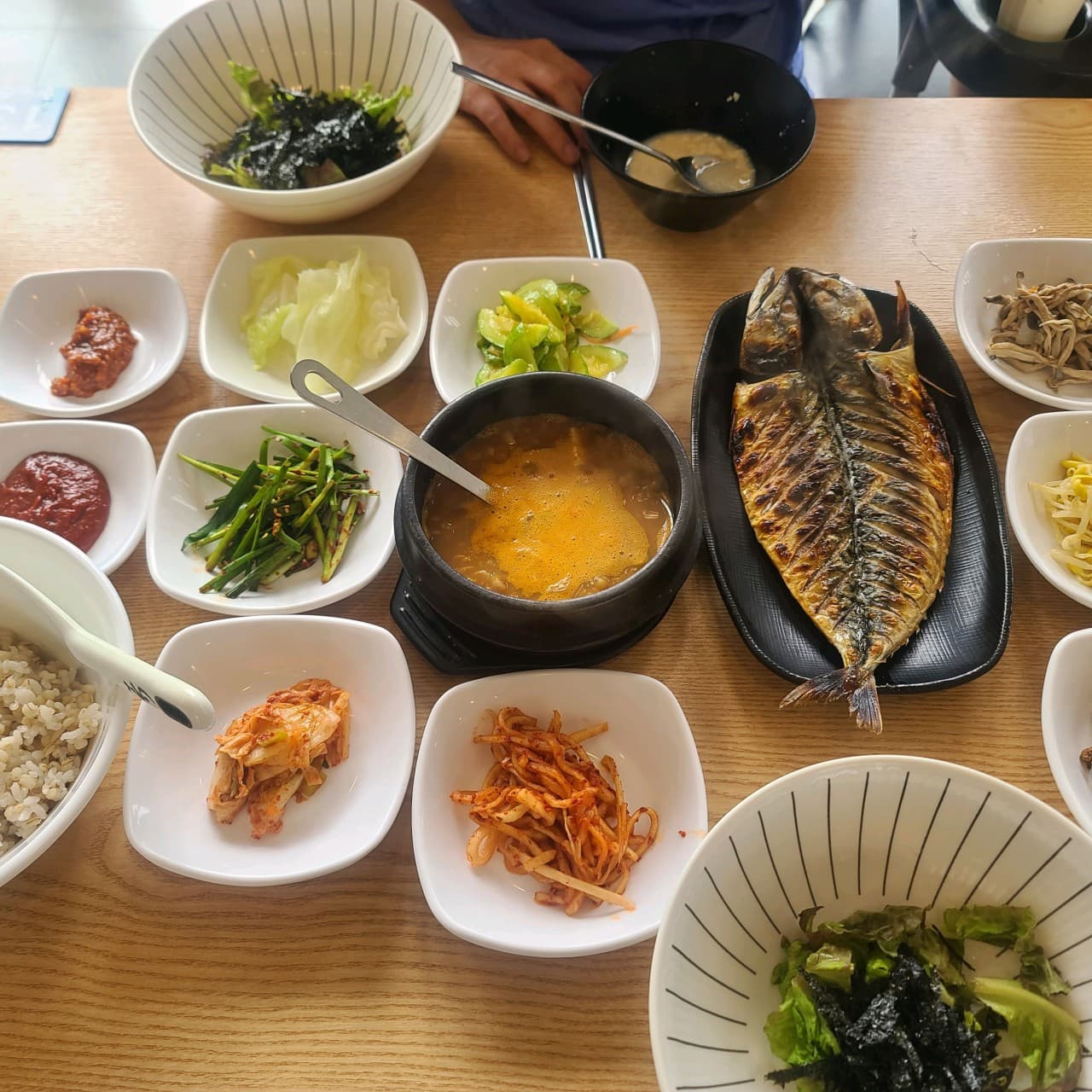 장수촌순두부정식
